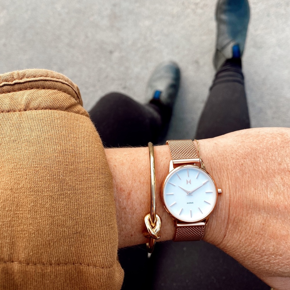 MVMT Lexington Watch and Knot Bracelet Set
